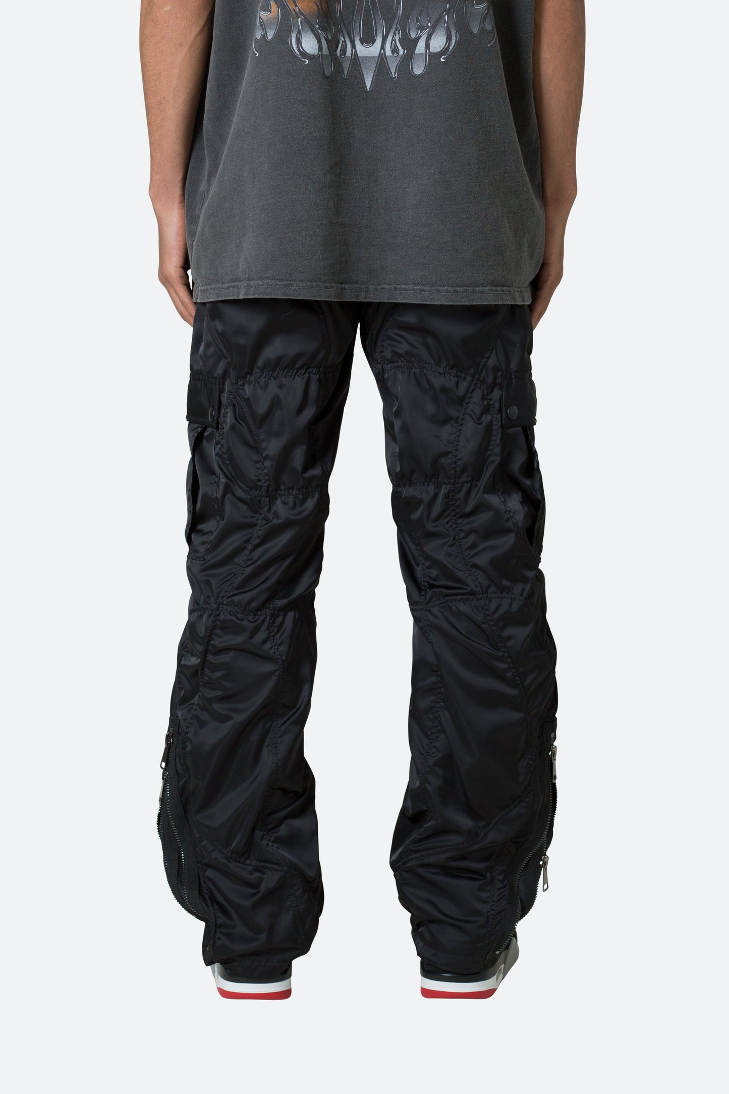 Wired Cargo Pants - Black