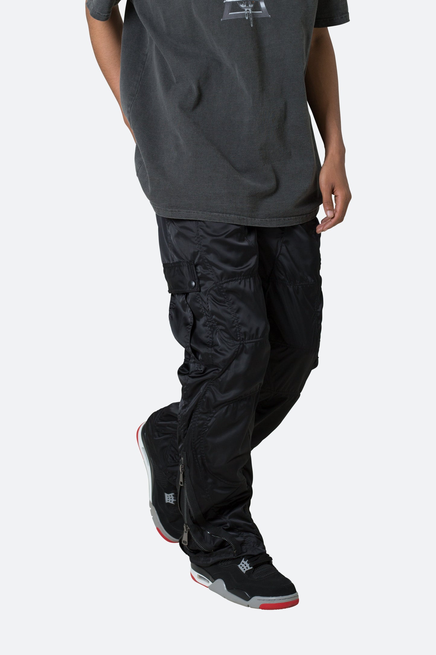 Wired Cargo Pants - Black