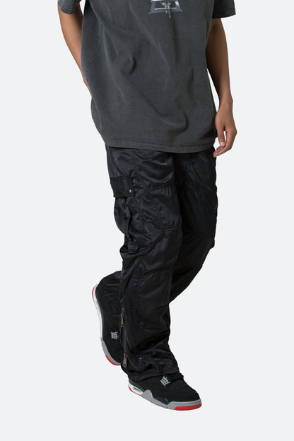 Wired Cargo Pants - Black