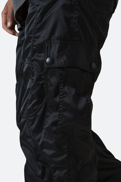Wired Cargo Pants - Black
