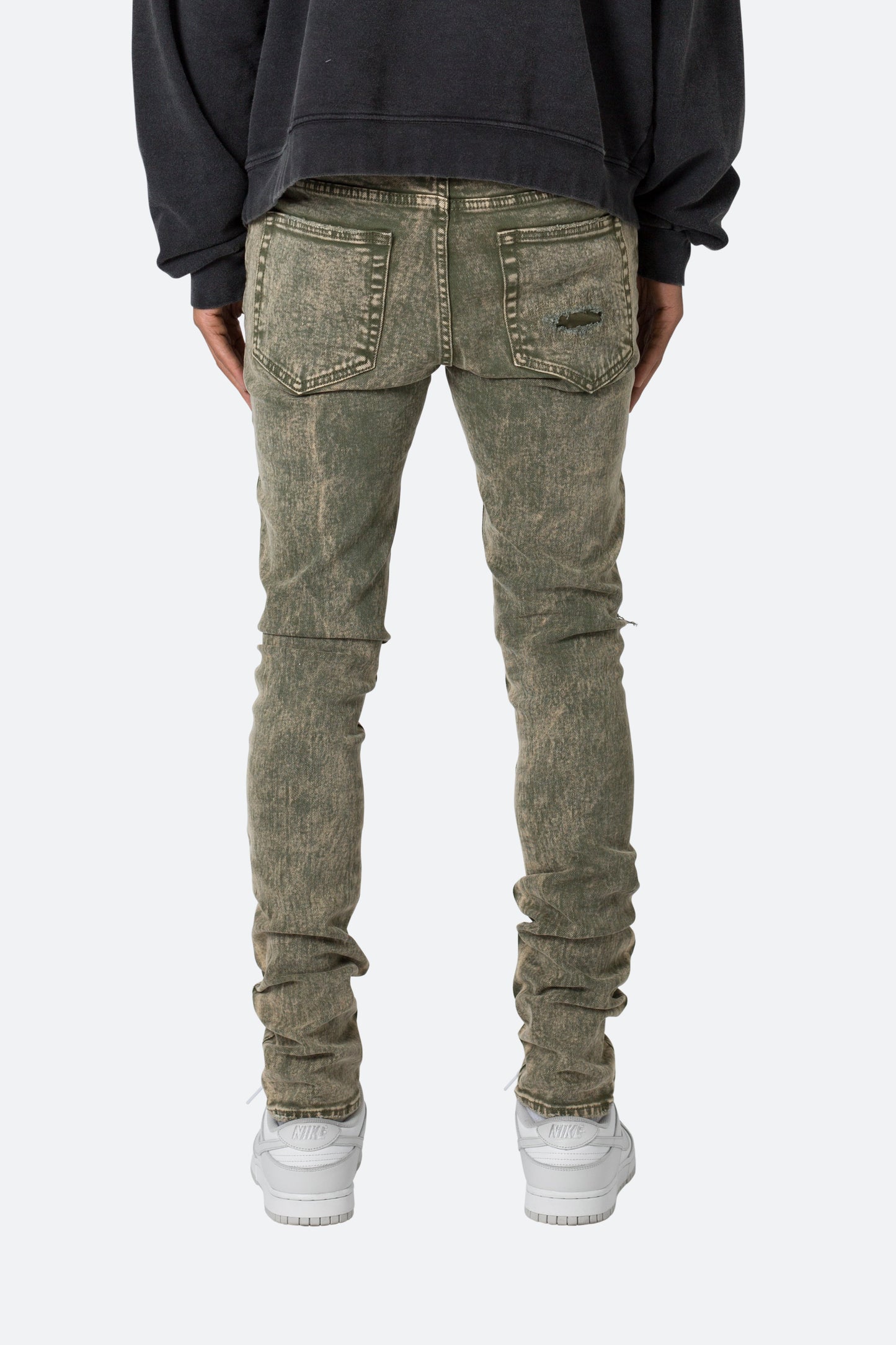 X369 Stretch Skinny Denim - Olive
