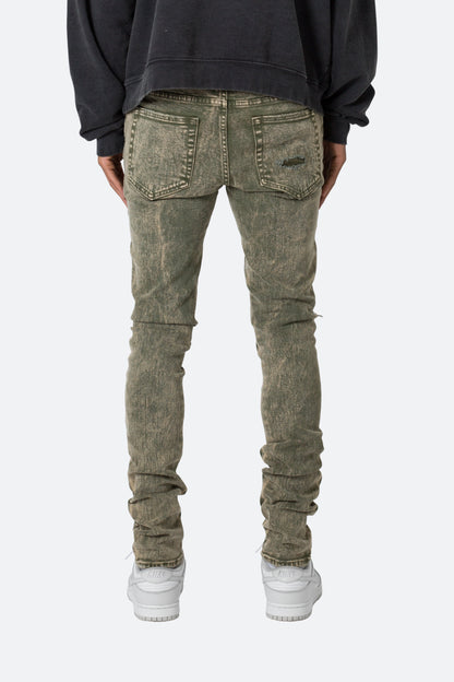 X369 Stretch Skinny Denim - Olive