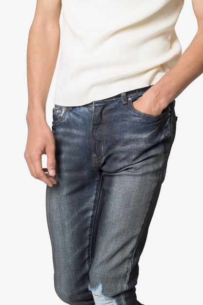 X385 Skinny Stacked Denim - Blue