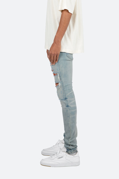 X459 Skinny Denim - Light Blue
