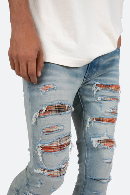 X459 Skinny Denim - Light Blue