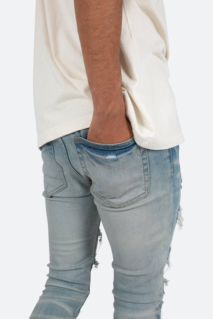 X459 Skinny Denim - Light Blue