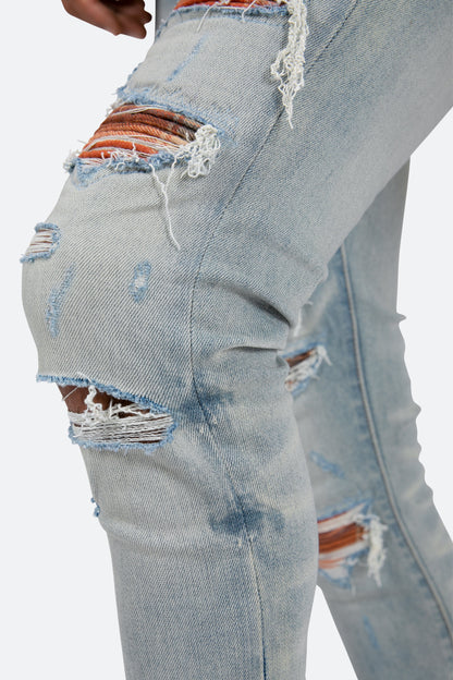 X459 Skinny Denim - Light Blue