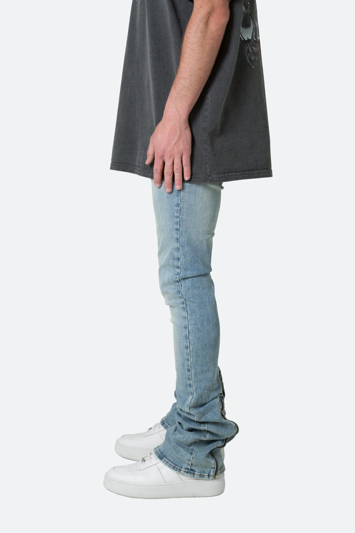 X491 Convertible Skinny Denim - Blue