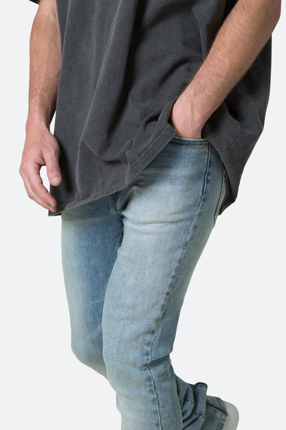 X491 Convertible Skinny Denim - Blue