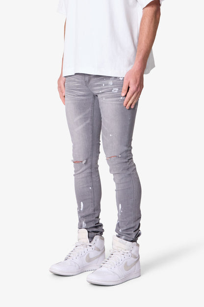 X504 Stretch Skinny Denim - Grey