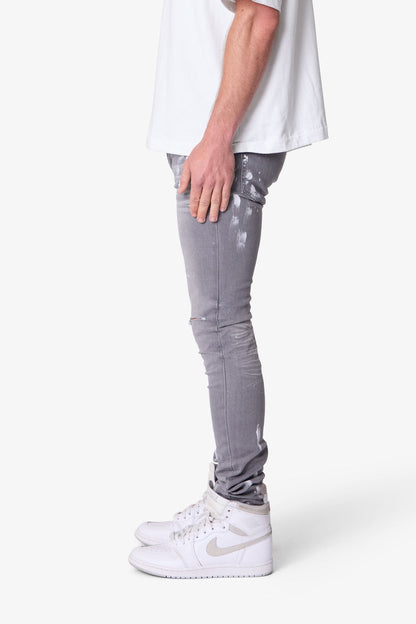 X504 Stretch Skinny Denim - Grey