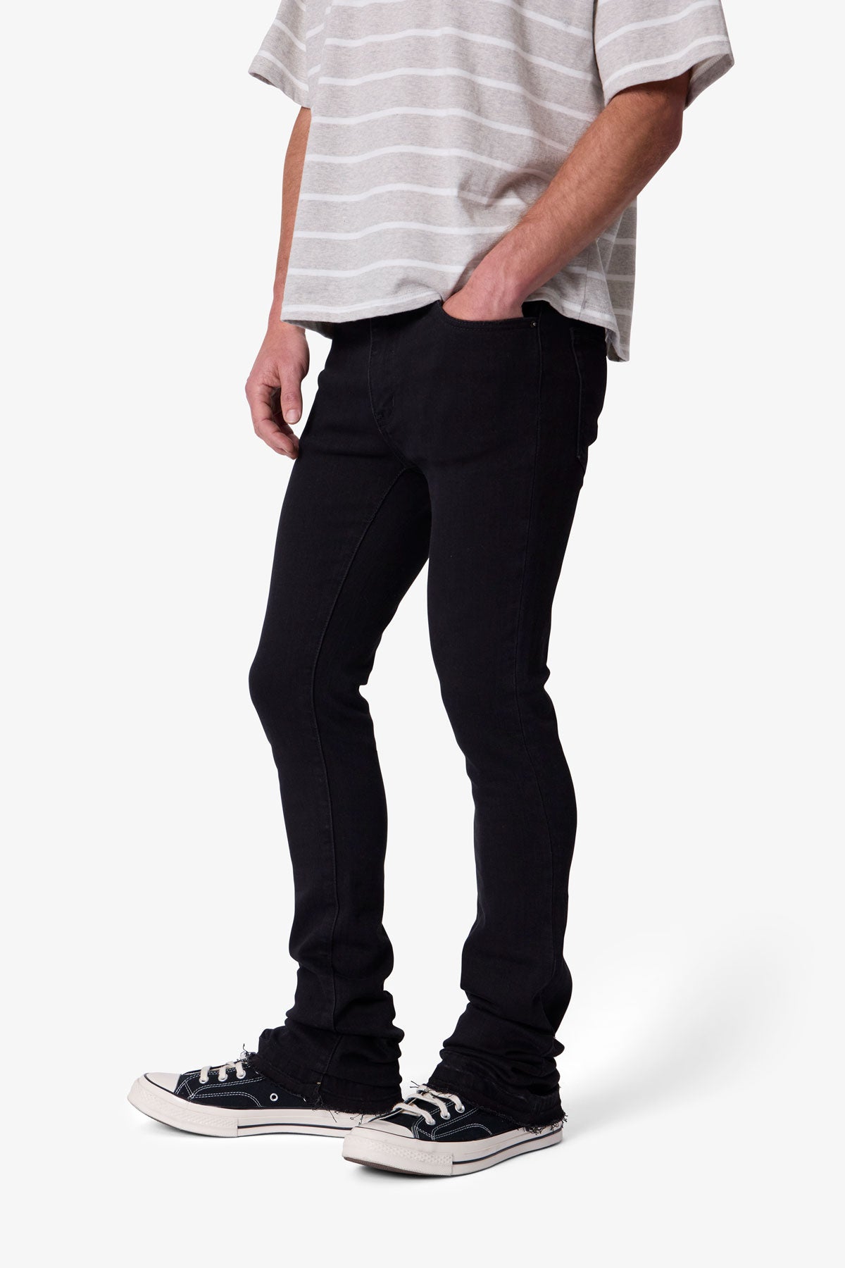 X514 Skinny Stacked Denim - Black