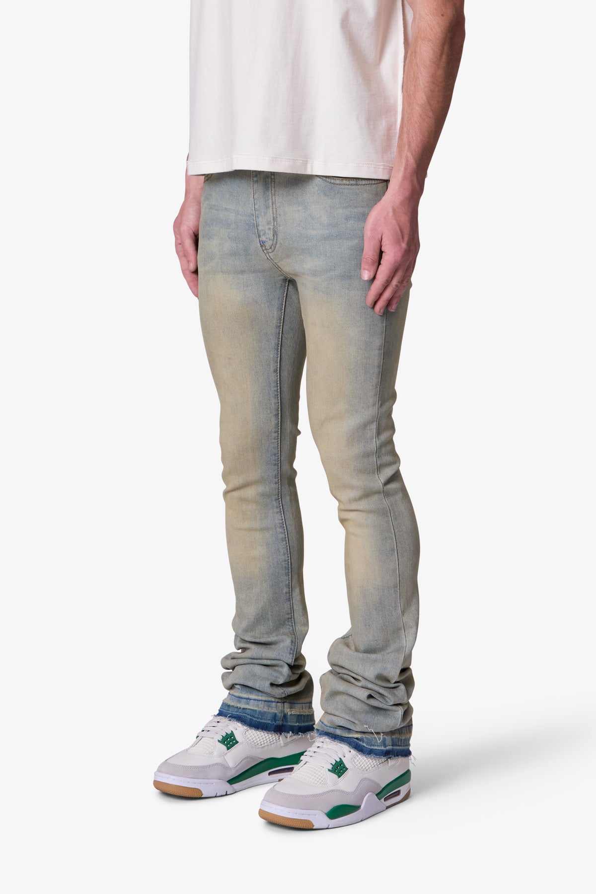 X514 Skinny Stacked Denim - Vintage Blue