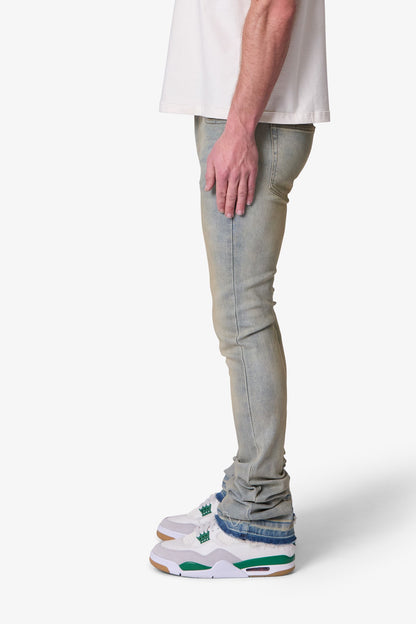 X514 Skinny Stacked Denim - Vintage Blue