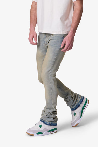 X514 Skinny Stacked Denim - Vintage Blue