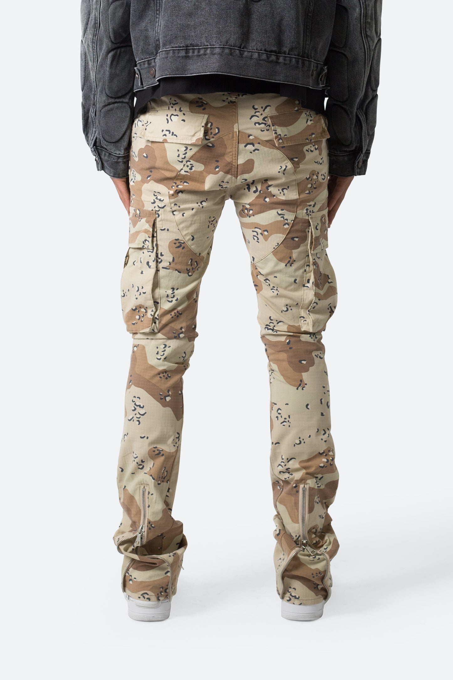 X515 Convertible Skinny Cargo Denim - Desert Camo