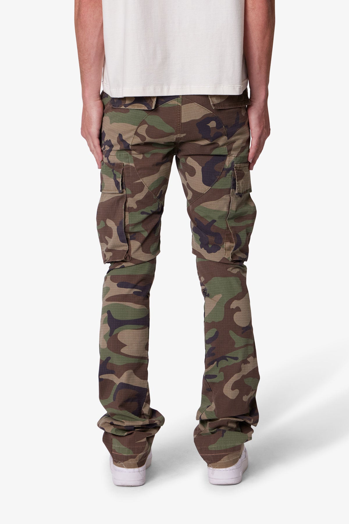 X516 Skinny Stacked Cargo Denim - Camo