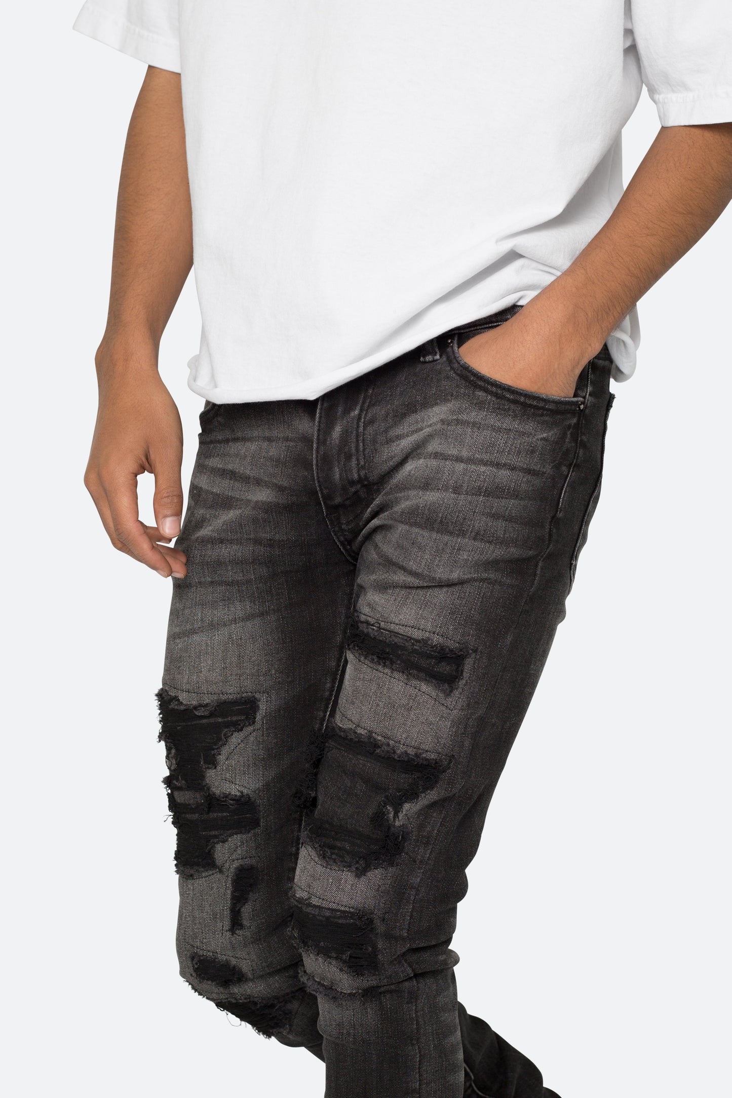 X539 Skinny Denim - Black