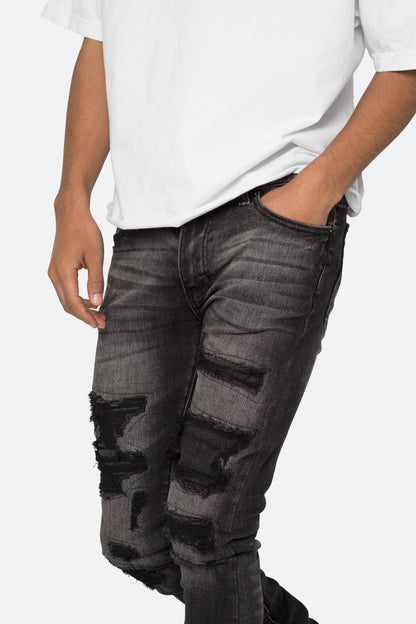 X539 Skinny Denim - Black