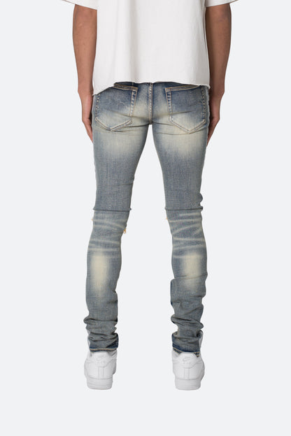 X560 Skinny Glitter Denim - Blue