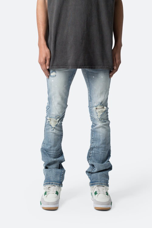 X598 Skinny Stacked Denim - Blue