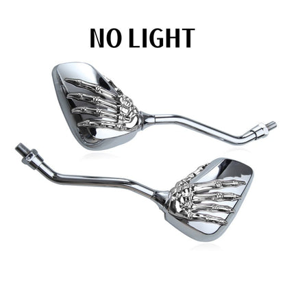 LED Ghost Claw Rearview Mirrors – Bold Style & Eye-Catching Lighting for Your Ride