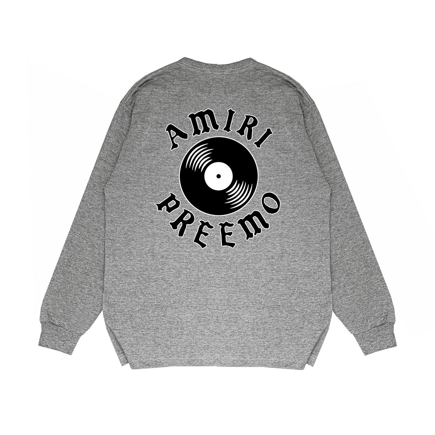 Amiri Long Sleeved Shirt Printed Trendy Pure Cotton