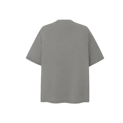American vintage street T-shirt pure cotton retro men's and women's summer loose