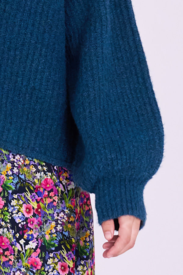 Mabel Cardigan - Petrol
