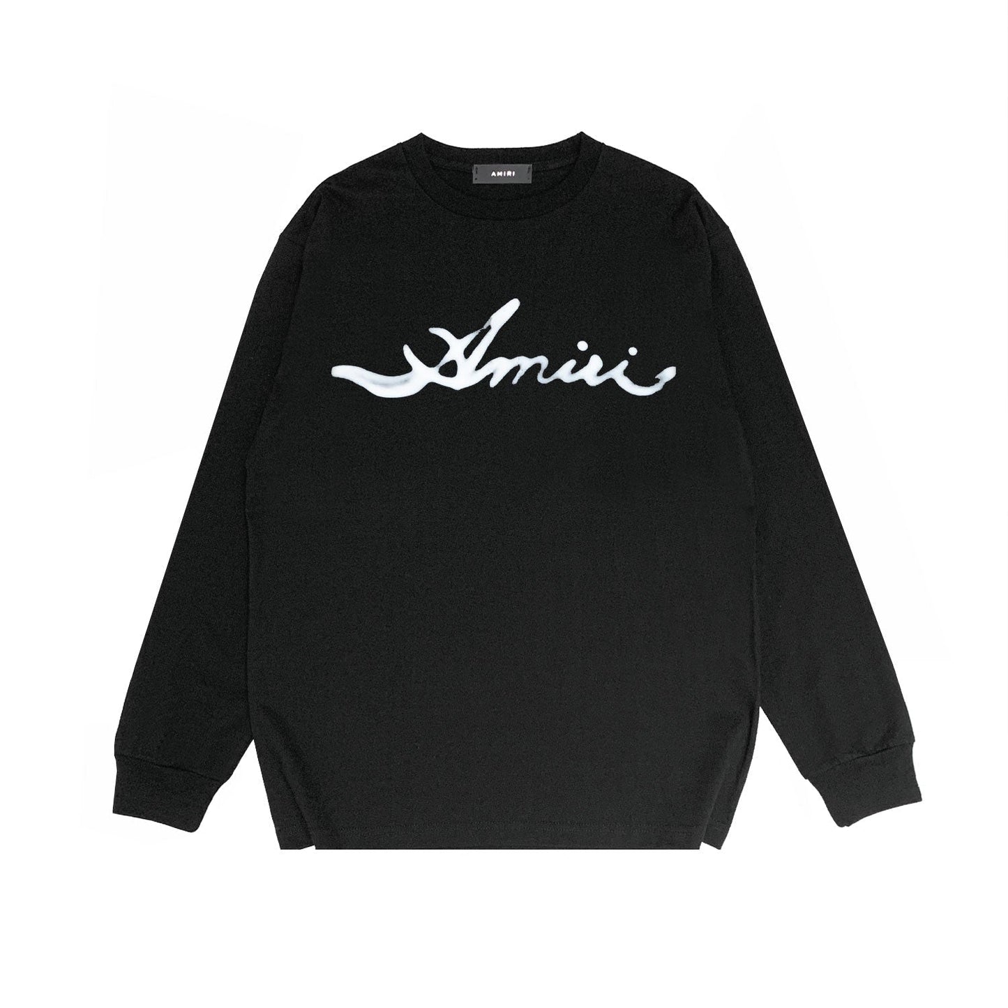 Amiri Long Sleeved Shirt Printed Trendy Pure Cotton