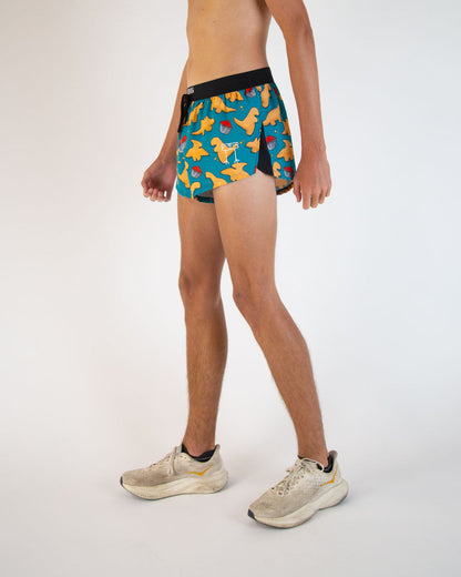 Men's Nuggets 2" DS Split Shorts