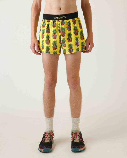 Men's Pineapple Express 4" Half Split Shorts