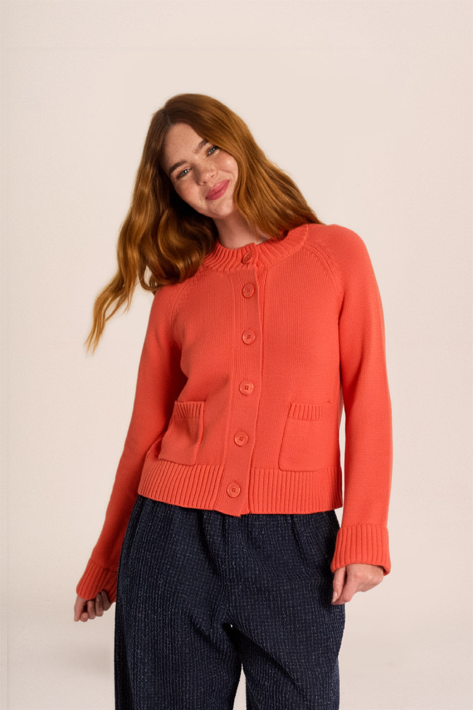 Everly Round Neck Cardigan
