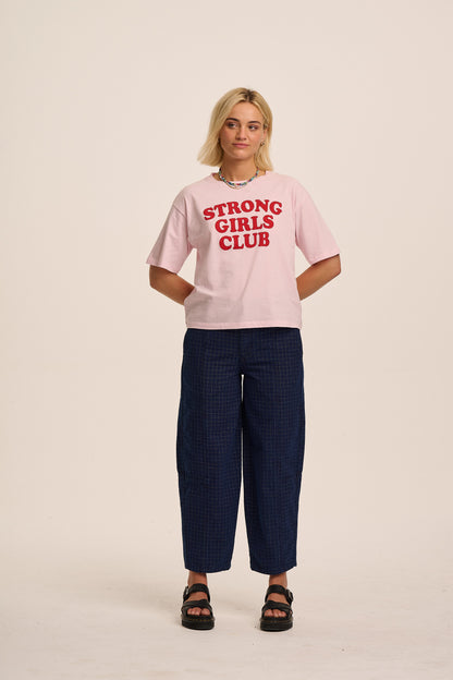 Issy Rainbow Grid Jeans