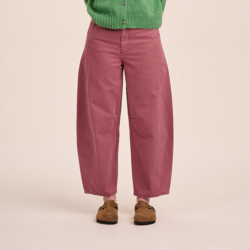 Mae Lambswool Cardigan - Parsley Green