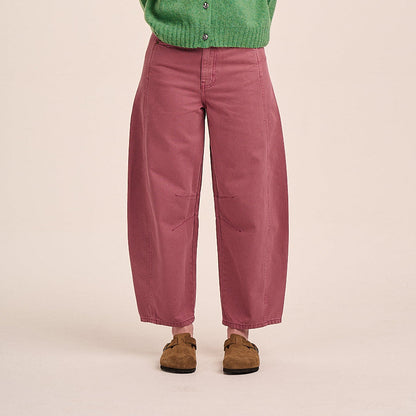 Mae Lambswool Cardigan - Parsley Green