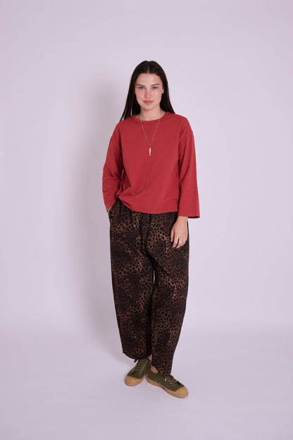 Marlow Garment Dyed TShirt - Rust