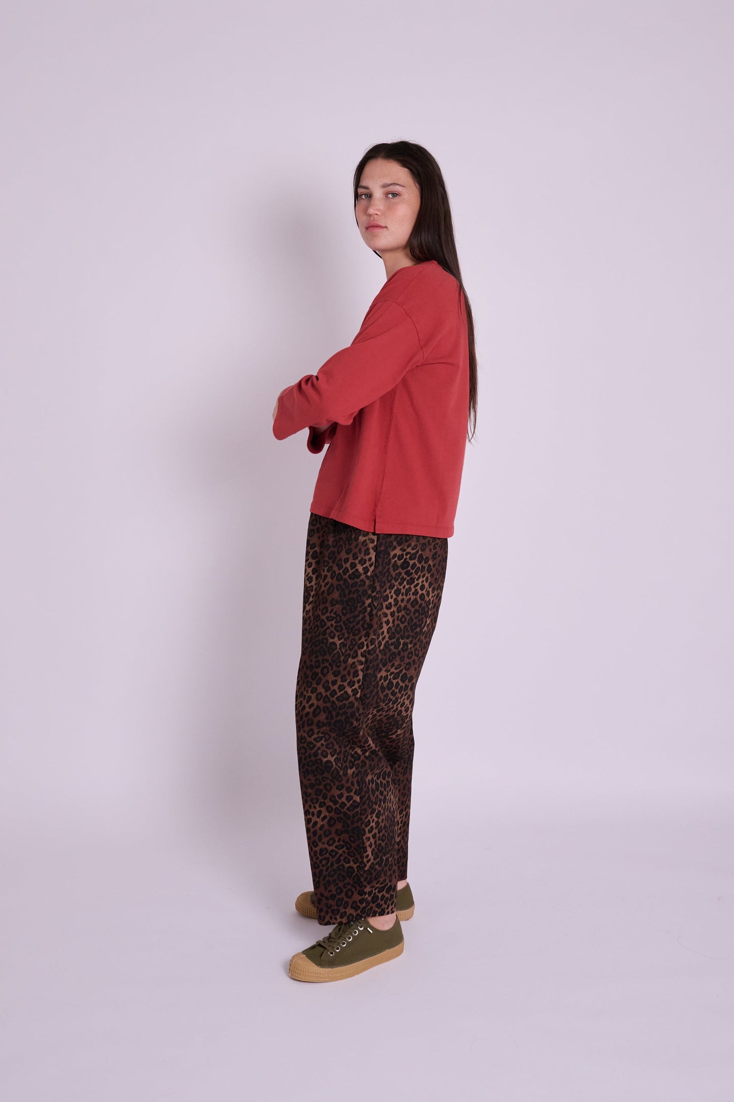 Marlow Garment Dyed TShirt - Rust