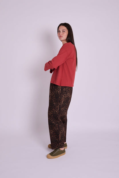 Marlow Garment Dyed TShirt - Rust