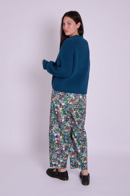 Mabel Cardigan - Petrol