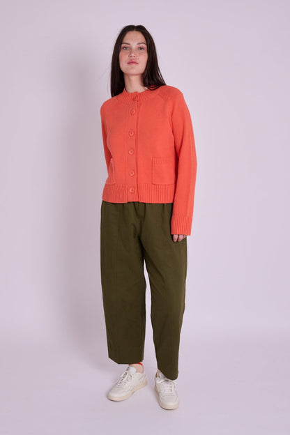 Cecille Trousers - Pea Green