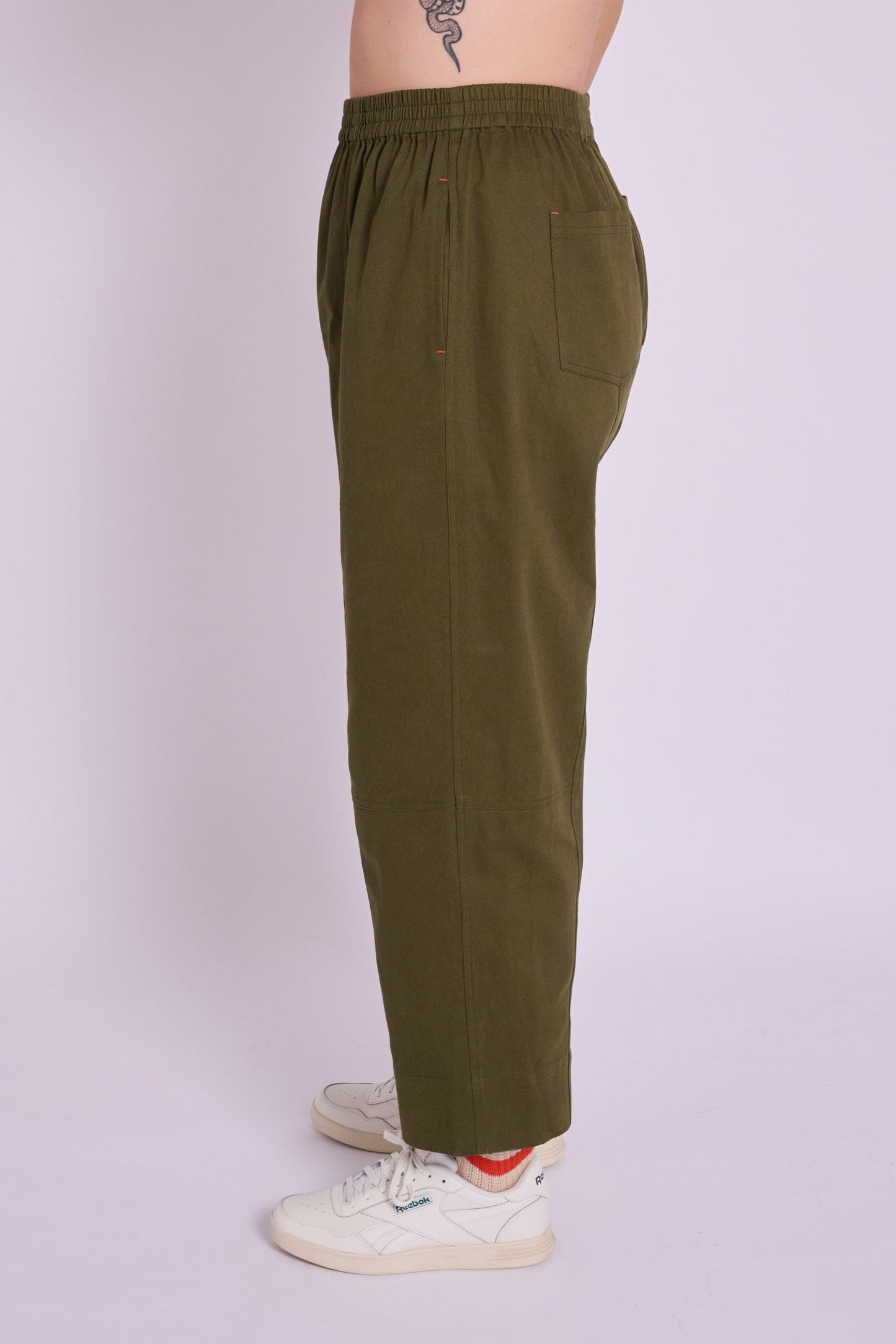 Cecille Trousers - Pea Green