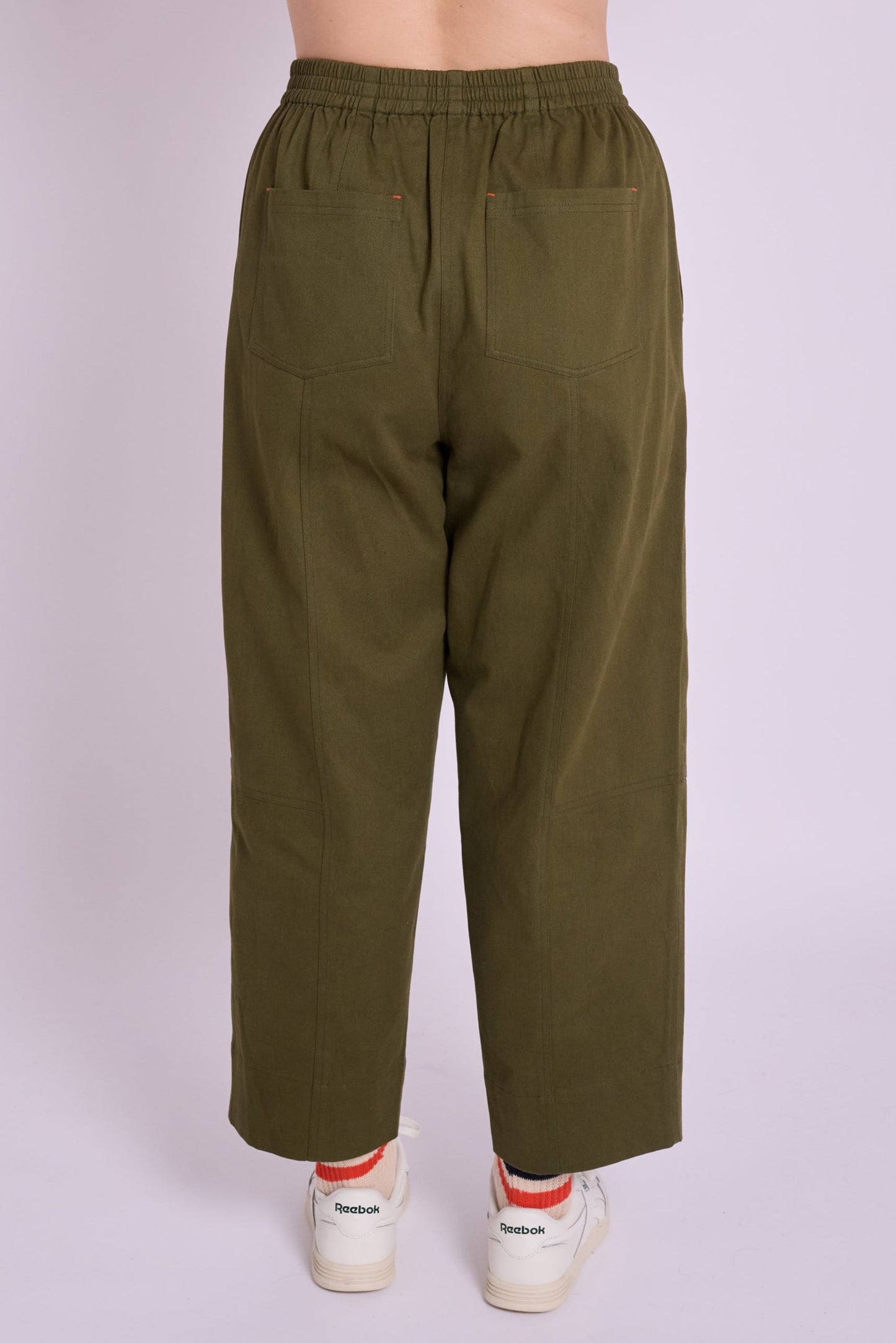 Cecille Trousers - Pea Green