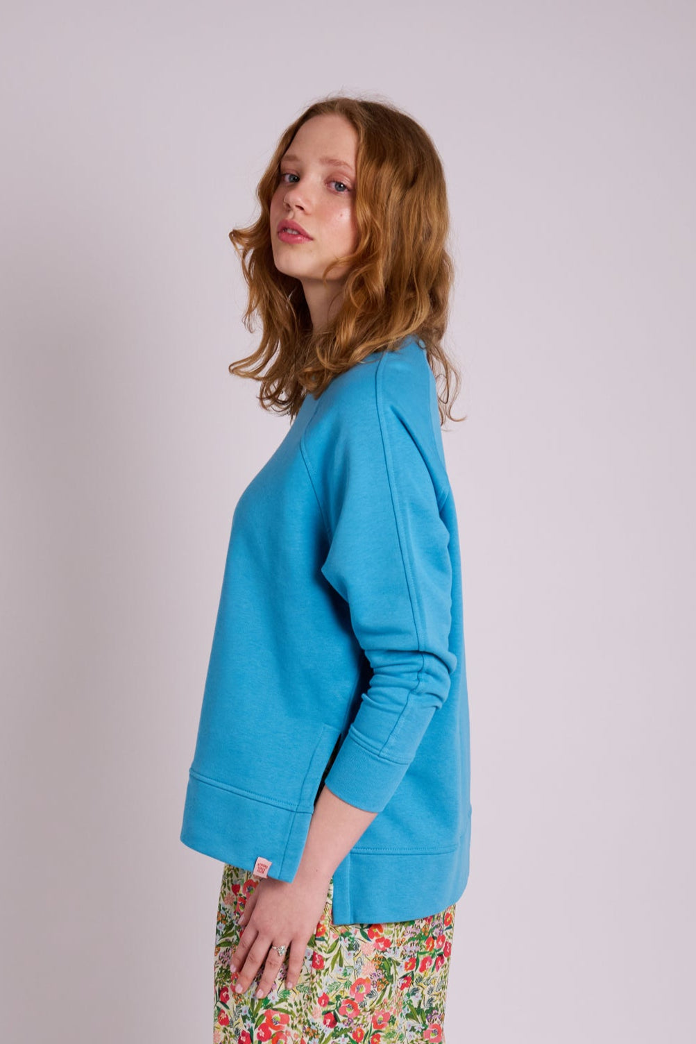 Strong Girls Club Swing Sweatshirt - Blue