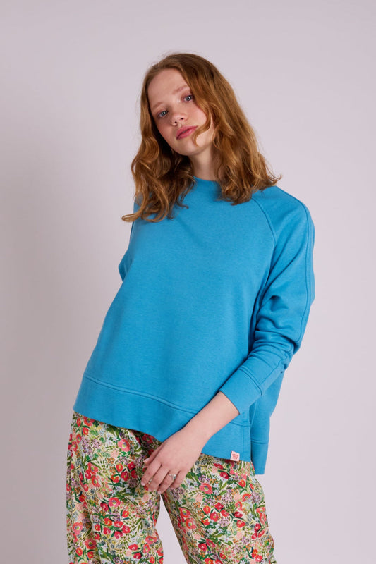 Strong Girls Club Swing Sweatshirt - Blue