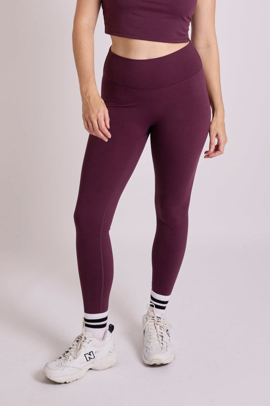 Strong Girls Club Butter Gym Leggings - Plum