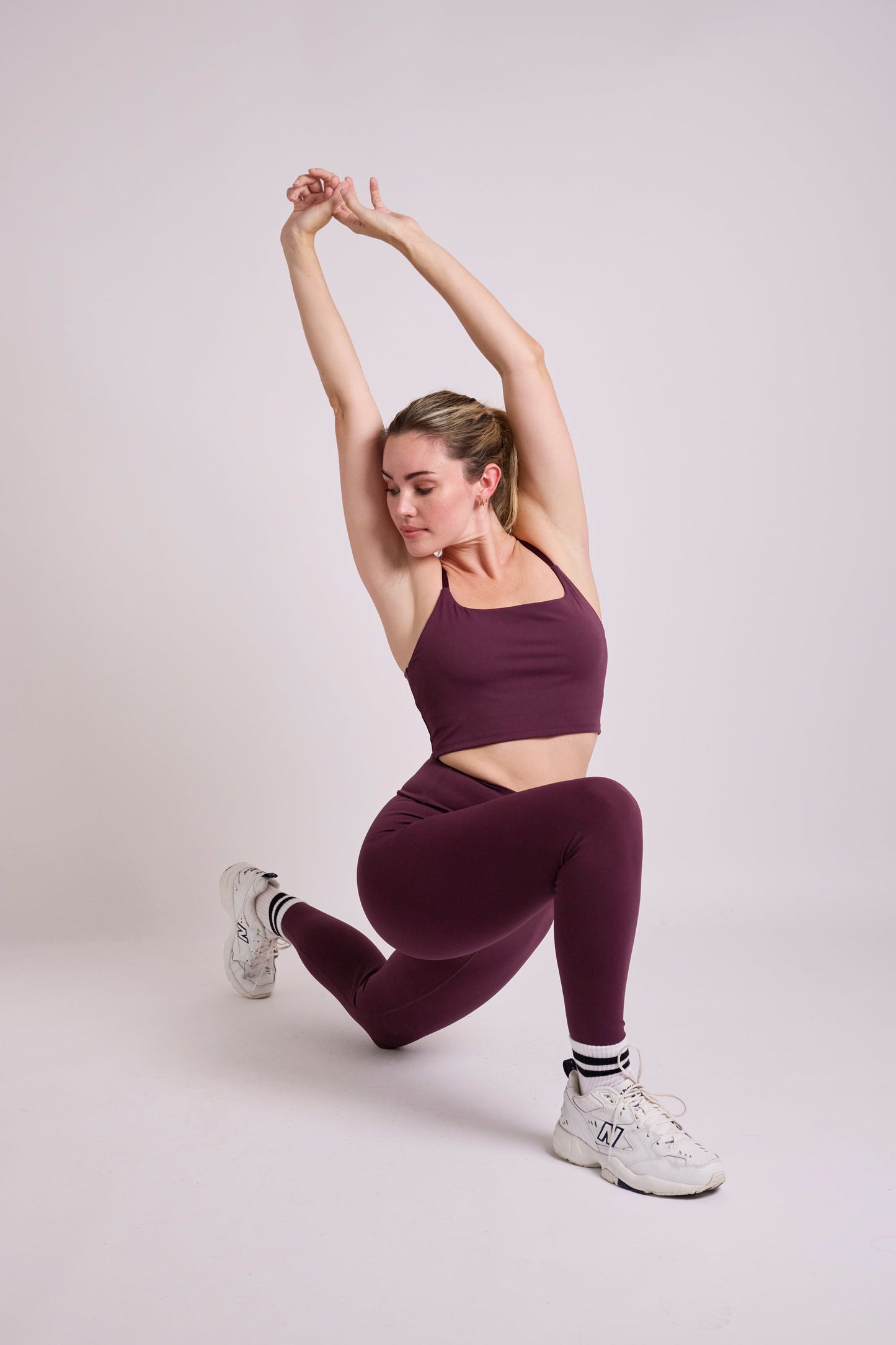 Strong Girls Club Butter Gym Leggings - Plum