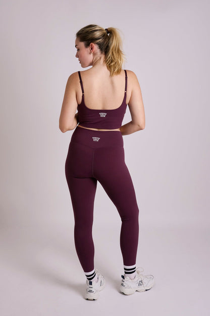 Strong Girls Club Butter Gym Leggings - Plum