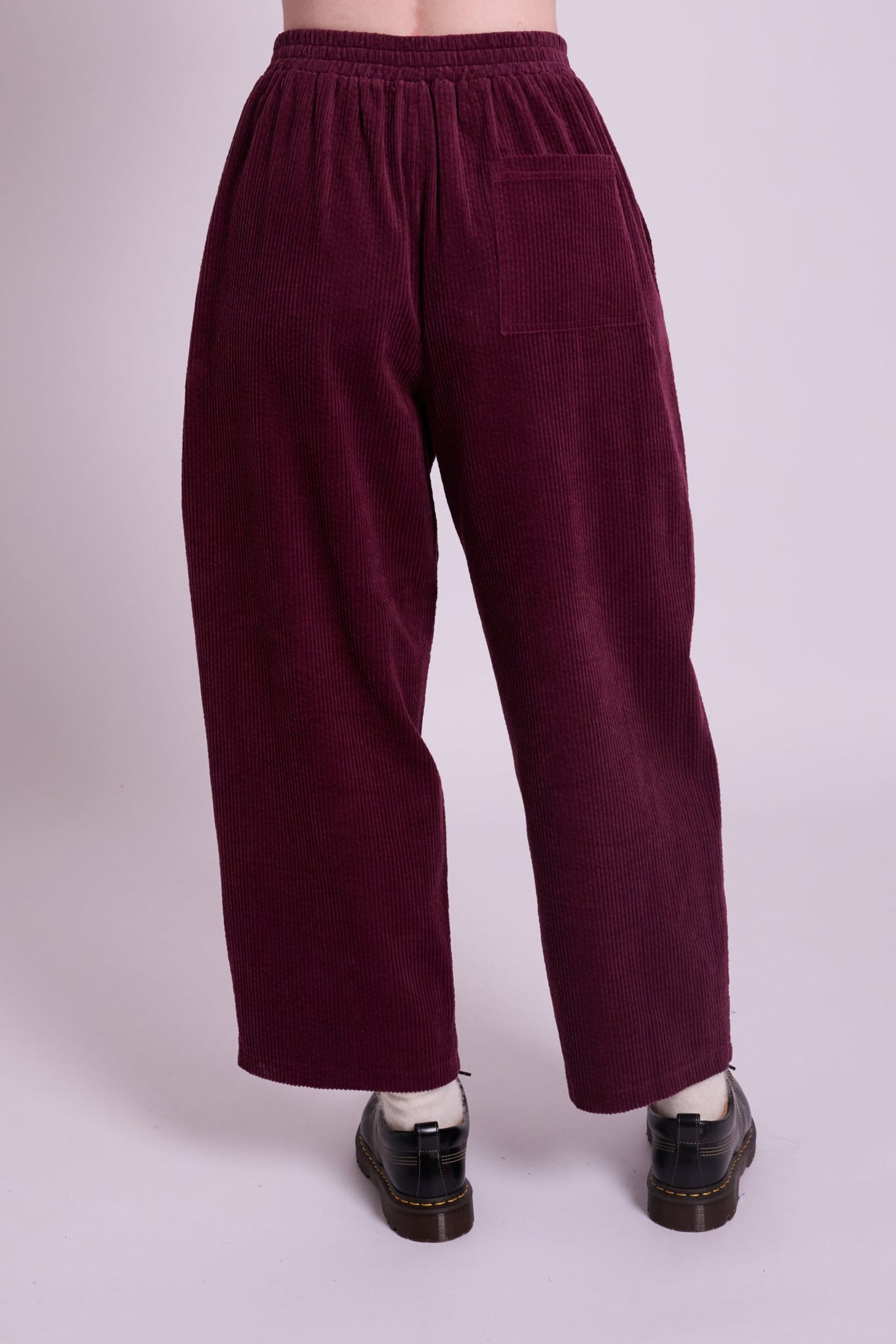 Iris Cord Trousers - Berry