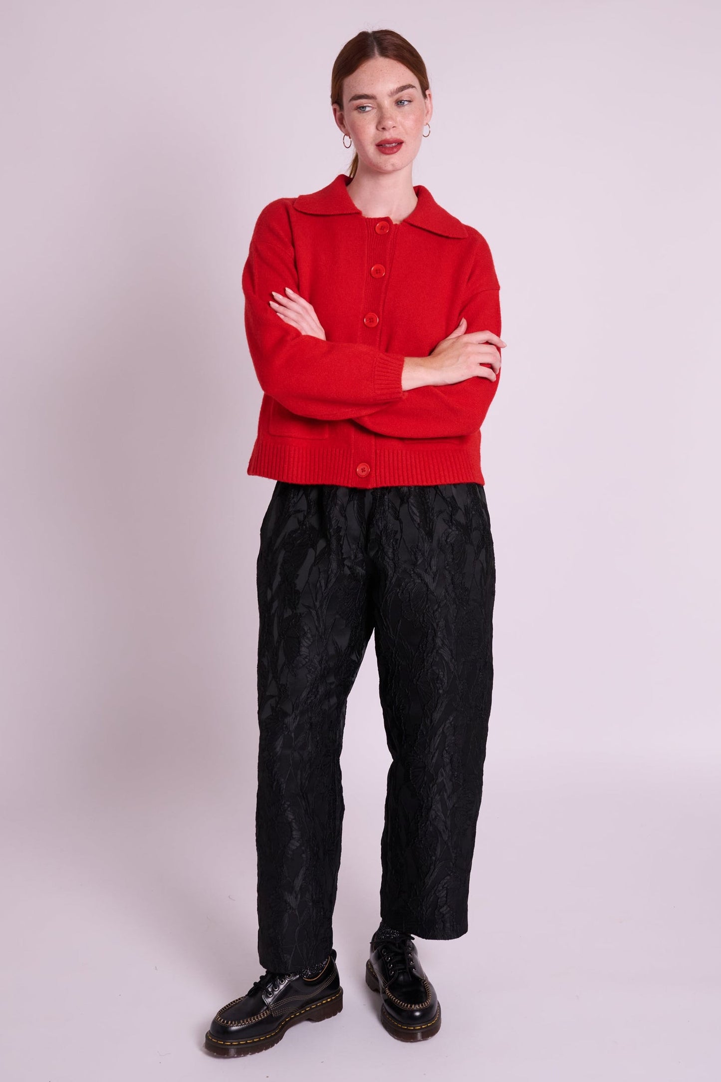 Peggy Trousers - Jacquard